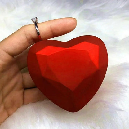 "Heart" Ring Box (LED Light)